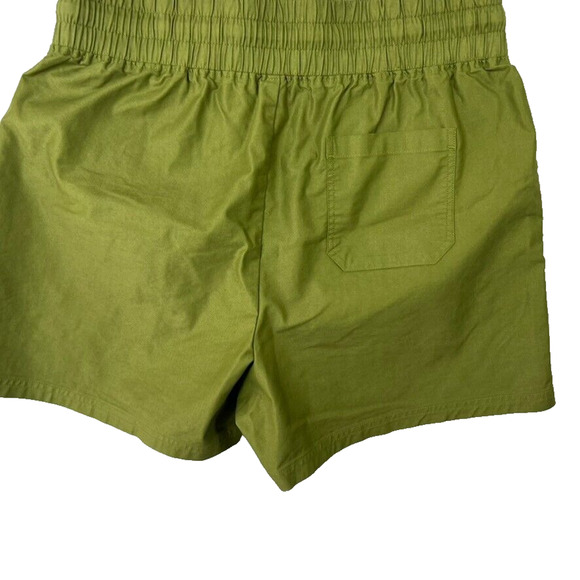 Fabletics Camden Cargo Shorts XL Olive Green Pull On Hiking Canvas - Picture 3 of 8